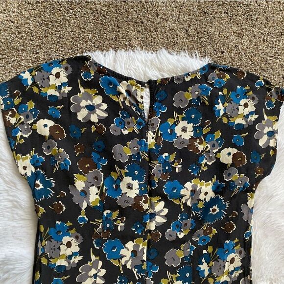 Boden Floral Dress Keyhole Back Lightweight Womens Size 6 - Picture 3 of 8